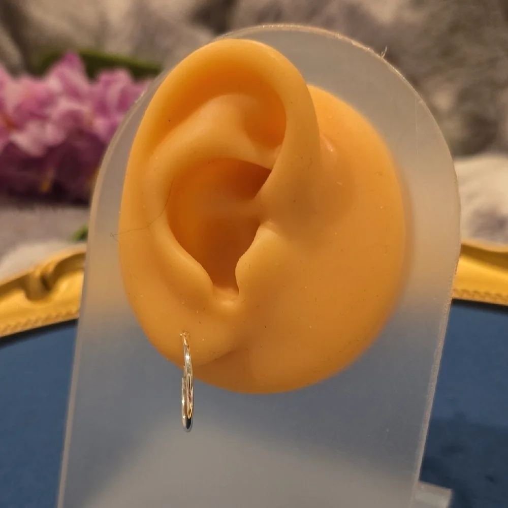 Sterling Silver Hoop Earrings